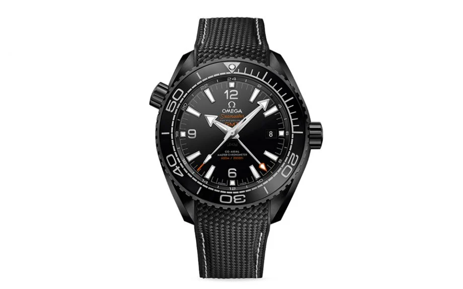 UK Swiss Made Replica Omega Seamaster Planet Ocean 600M “Deep Black”